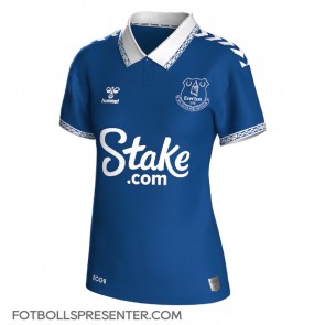 Everton Hemma Matchtröja Dam 2023-24 Kortärmad